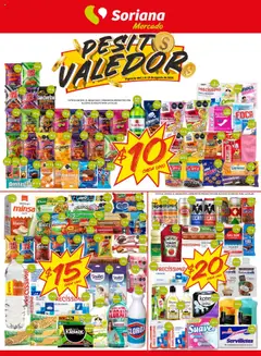 Vista previa de Soriana - Pesito Valedor Mercado Nacional, nuevo folleto de la tienda, válido en México a partir del 01.08.2025