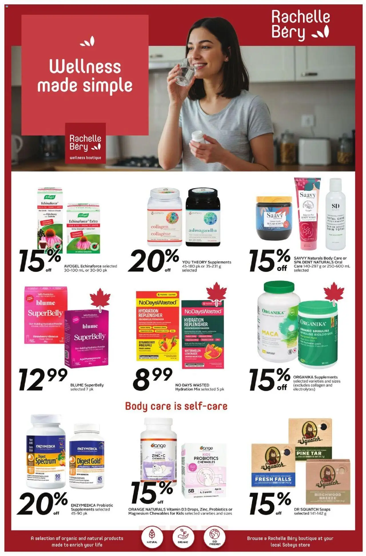 Sobeys flyer valid from 14.08.2025 | Page: 7 | Products: Pineapple, Powder, Mouthwash