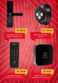 Claro - Ofertas atuais - Pré-Visualização do folheto da loja Claro, válido de 08.04.2026 | Página: 5 | Produtos: Smartwatch, Fechadura