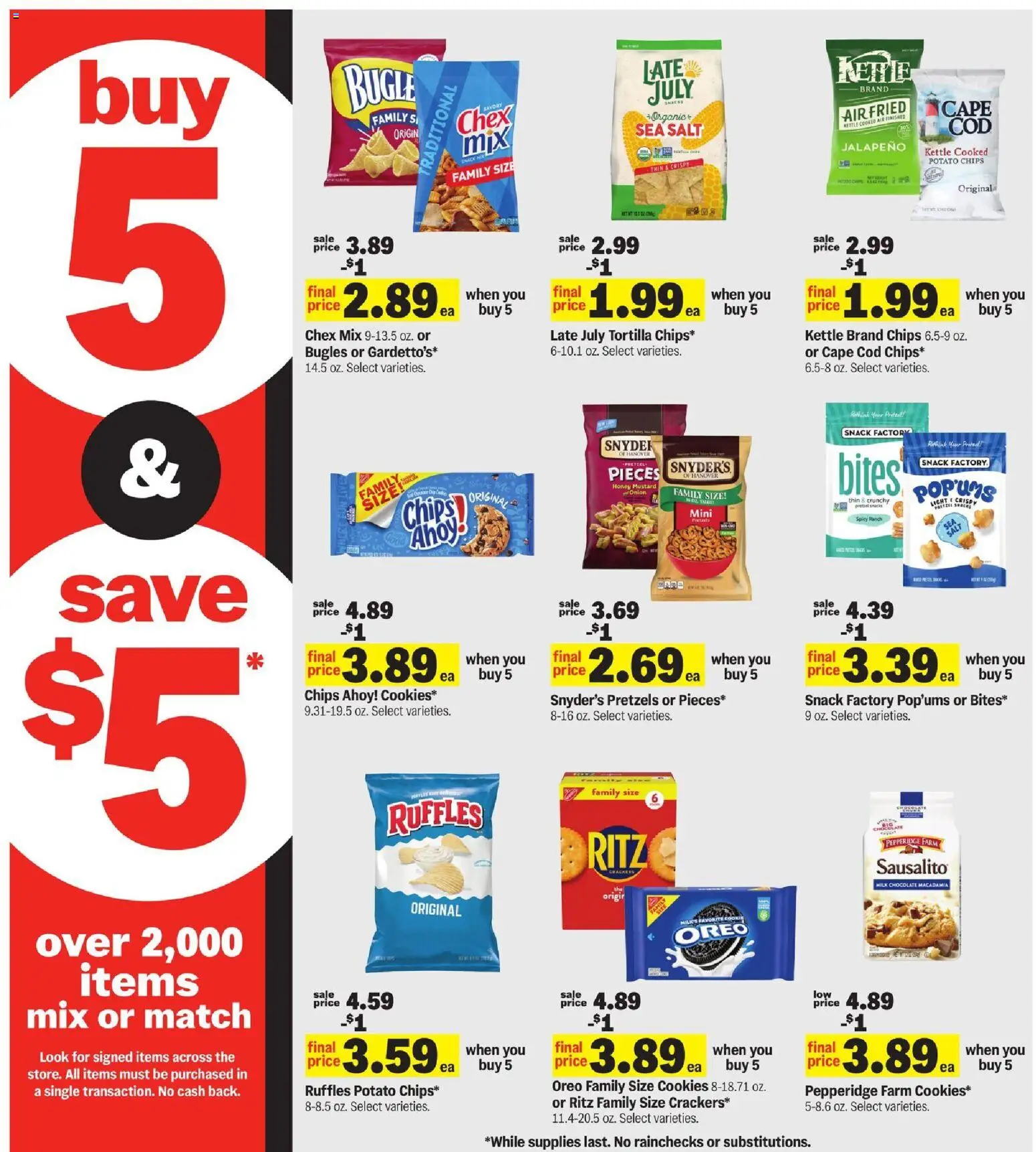 Meijer Weekly Ad - MI - valid from 28.01.2026 | Page: 11 | Products: Milk, Chips, Salt, Kettle
