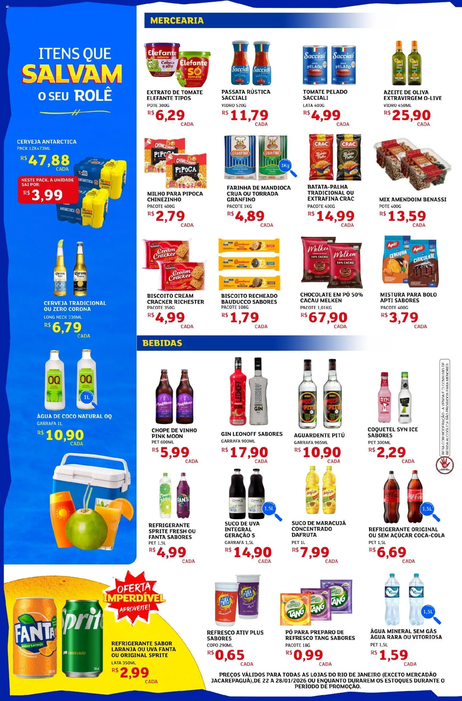 Assaí Atacadista Folheto - válido de 22.01.2026 | Página: 2 | Produtos: Maracujá, Biscoito, Suco, Gin
