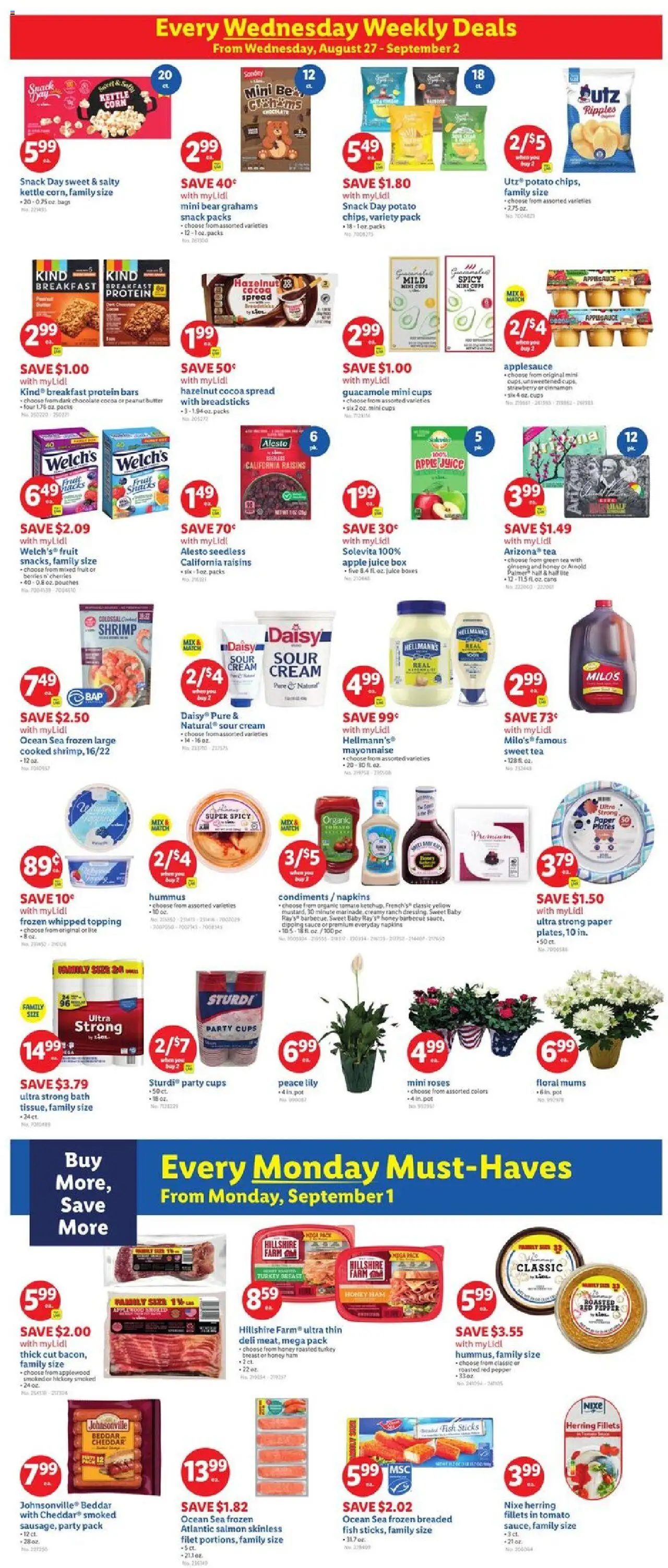 Lidl Weekly Ad - DC - valid from 29.08.2025 | Page: 2 | Products: Box, Juice, Sauce, Pepper