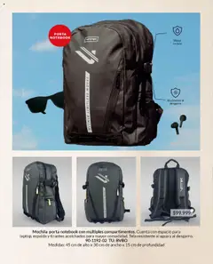Vitnik catálogo Accesorios │ válido desde el 31.08.2025 | Página: 16 | Productos: Tirantes, Agua, Notebook, Mochila