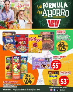 Vista previa de Casa Ley - Folleto Formula del ahorro - Frontera, nuevo folleto de la tienda, válido en México a partir del 25.08.2025