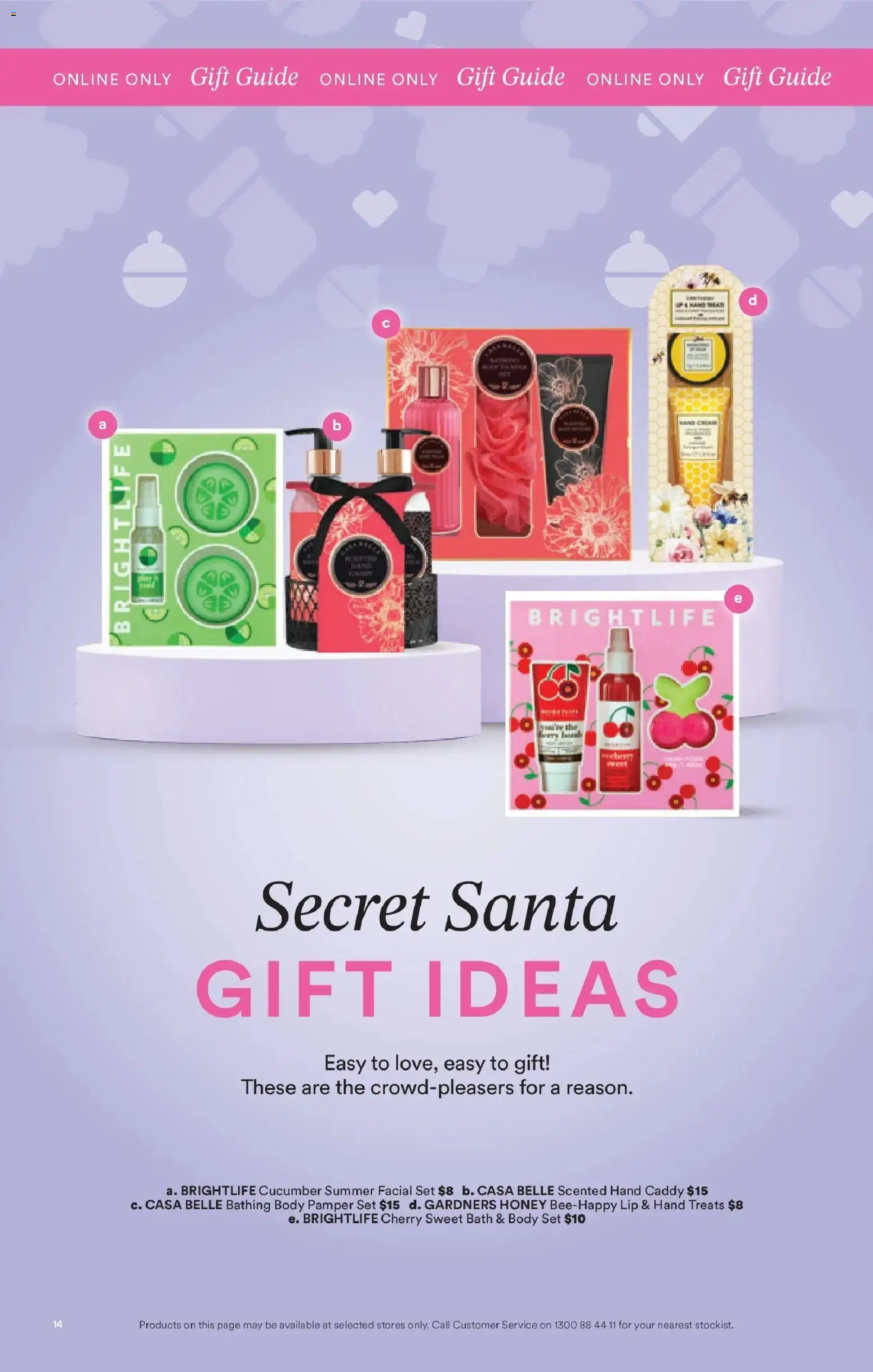 Priceline Pharmacy catalogue - valid from 11.12.2025 | Page: 14 | Products: Bath, Honey, Caddy