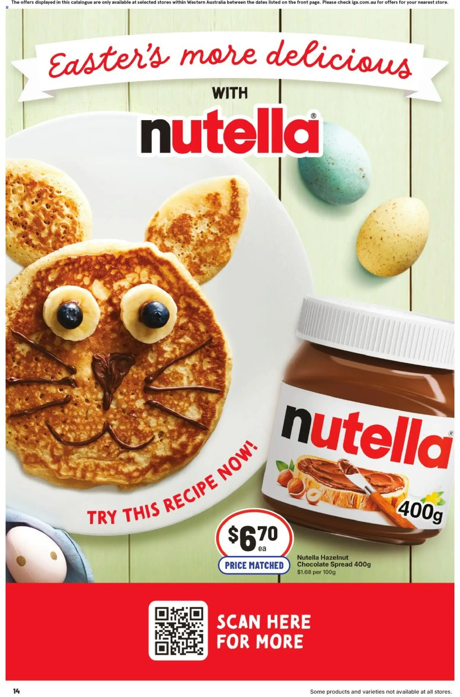 IGA catalogue - valid from 18.03.2026 | Page: 14 | Products: Beef, Chips, Water, Salt