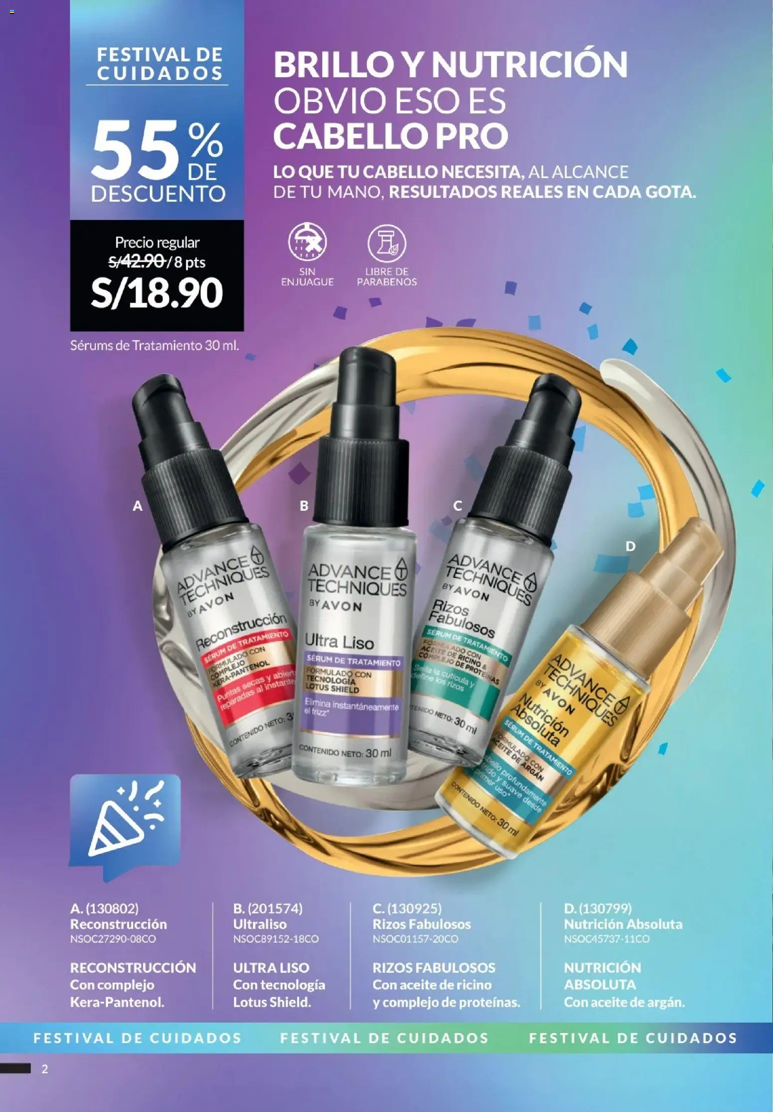 Catálogo Avon válido desde 10.03.2026 | Página: 7 | Productos: Aceite