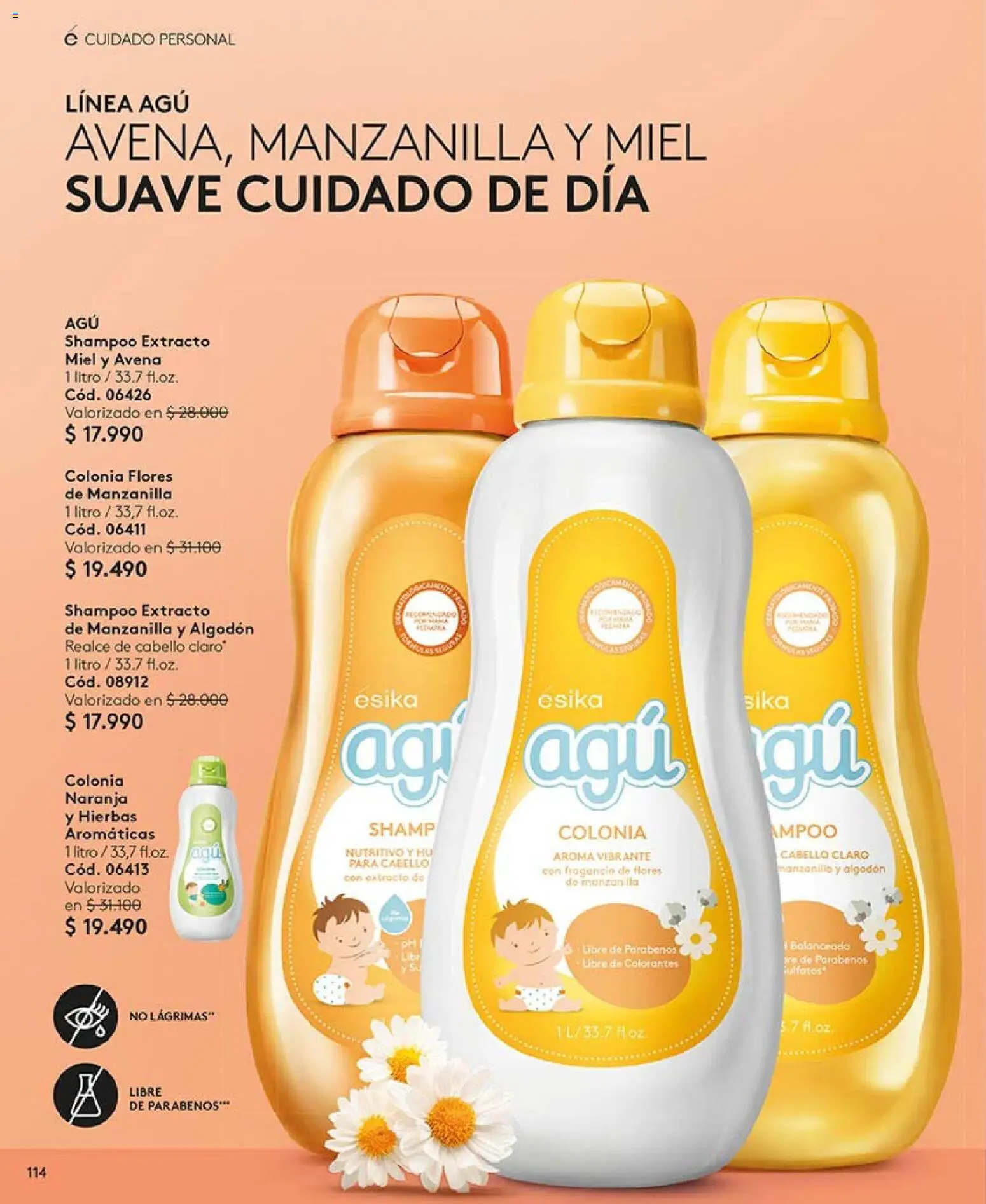 Catálogo Ésika Campaña 18 │ válido desde el 01.12.2025 | Página: 126 | Productos: Avena, Algodón, Fragancia, Shampoo