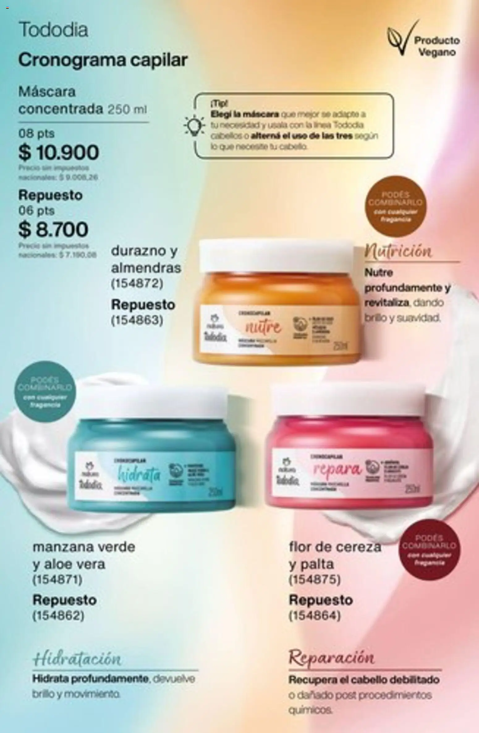 Catálogo Natura Ciclo 16/2025 │ válido desde el 01.11.2025 | Página: 270 | Productos: Durazno, Brillo, Manzana, Palta