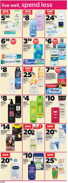 Preview of Zehrs weekly flyer / circulaire from shop Zehrs valid from 18.12.2025 | Page: 17 | Products: Cream, Body wash, Mouthwash, Oil