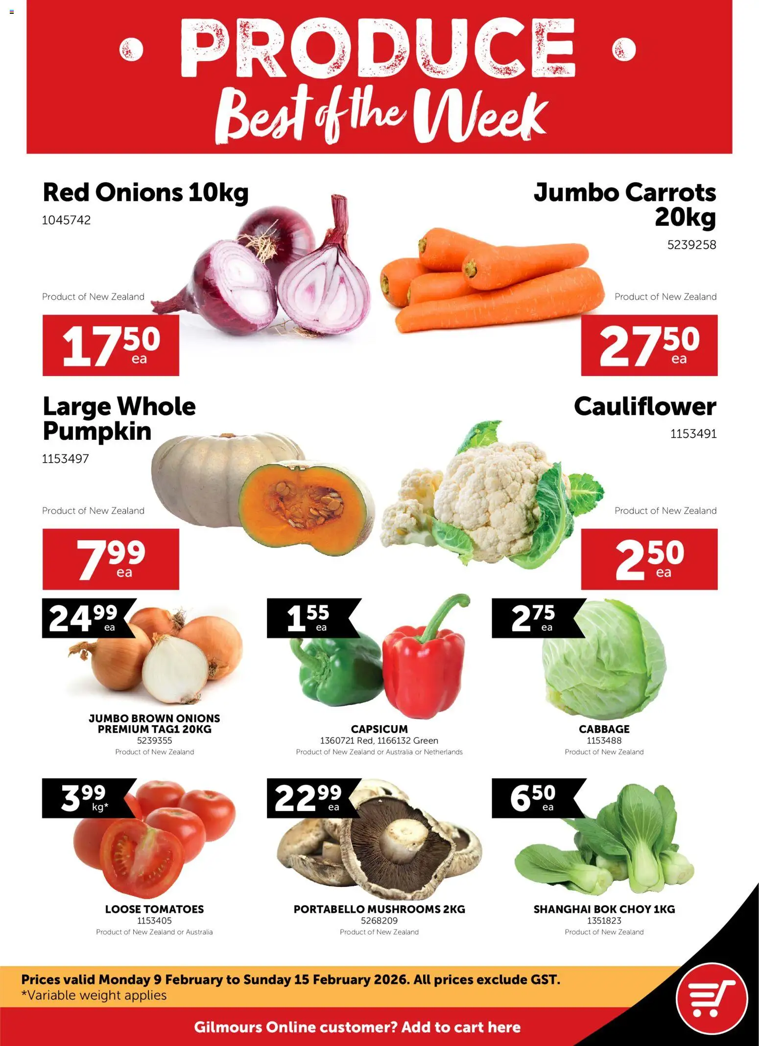 Gilmours catalogue from 09.02.2026 | Page: 1