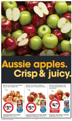 Preview of Coles Catalogue VIC - valid from 28.04.2026 | Page: 18 | Products: Apples