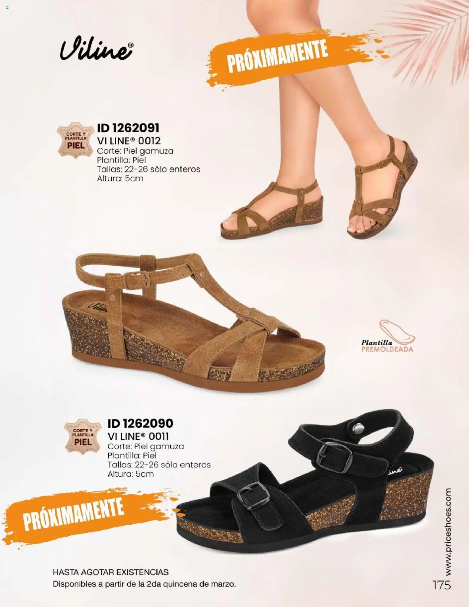Nuevas ofertas de Price Shoes válidas en toda la República Mexicana desde el 31.01.2026. ¡Encuentra las mejores ofertas en Price Shoes Catálogo Sandalias ! | Página: 175 | Productos: Gamuza