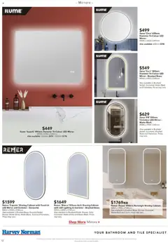 Preview of Harvey Norman - Elevate Your Bathroom - valid from 03.10.2025 | Page: 12