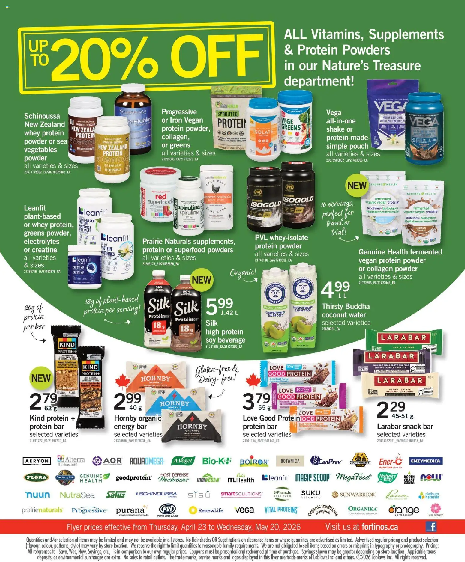 Fortinos flyer valid from 30.04.2026 | Page: 16 | Products: Iron, Powder, Butter, Chocolate