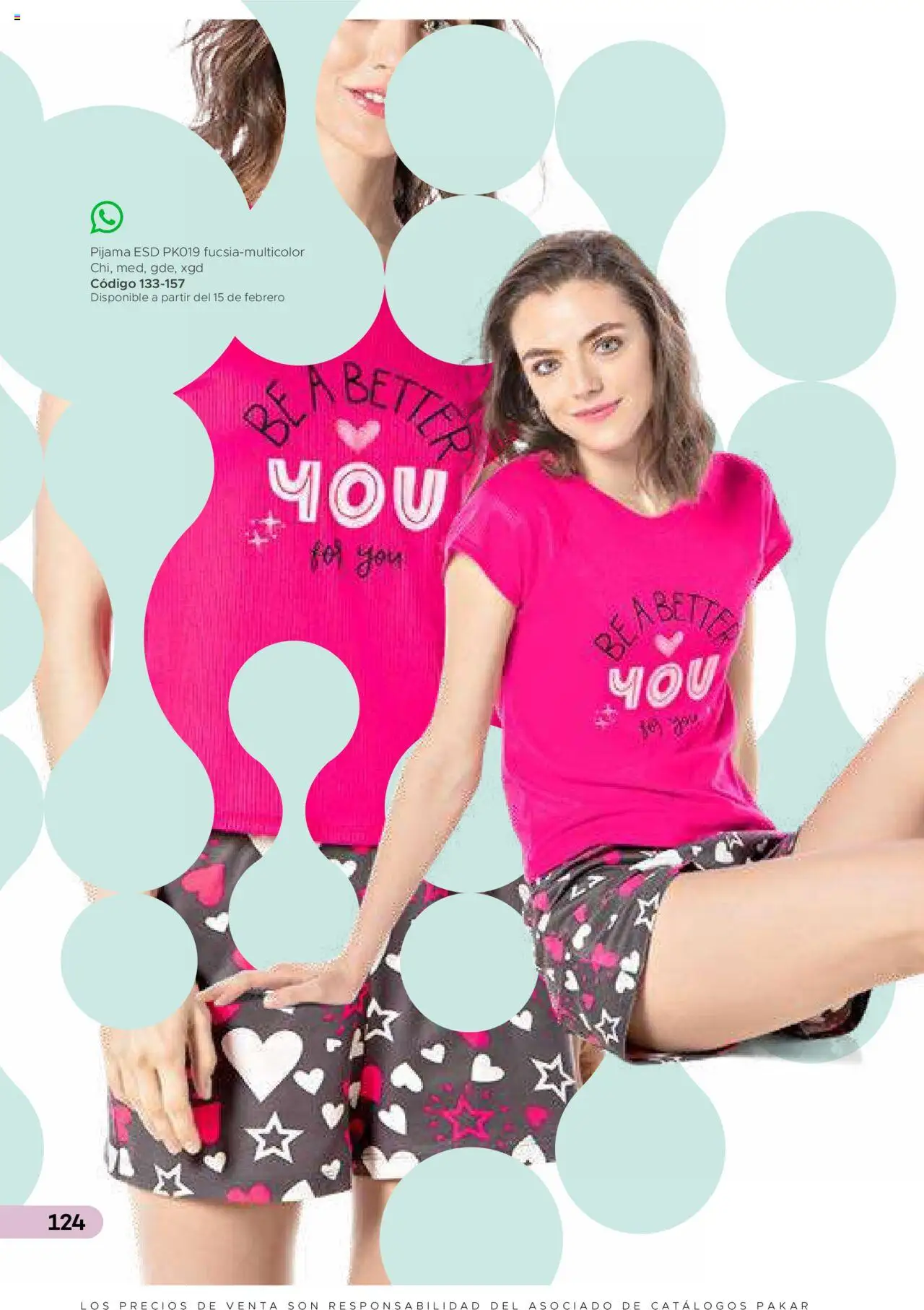 Nuevas ofertas de SC Pakar válidas en toda la República Mexicana desde el 31.01.2025. ¡Encuentra las mejores ofertas en SC Pakar catálogo Ropa! | Página: 124 | Productos: Pijama