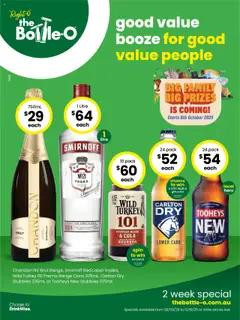 Preview of The Bottle-O  Catalogue  - valid from 29.09.2025