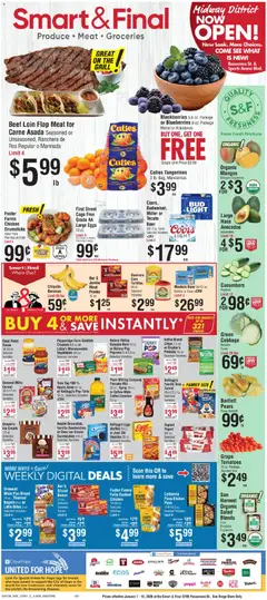 Preview of Smart & Final weekly ads valid from 07.01.2026