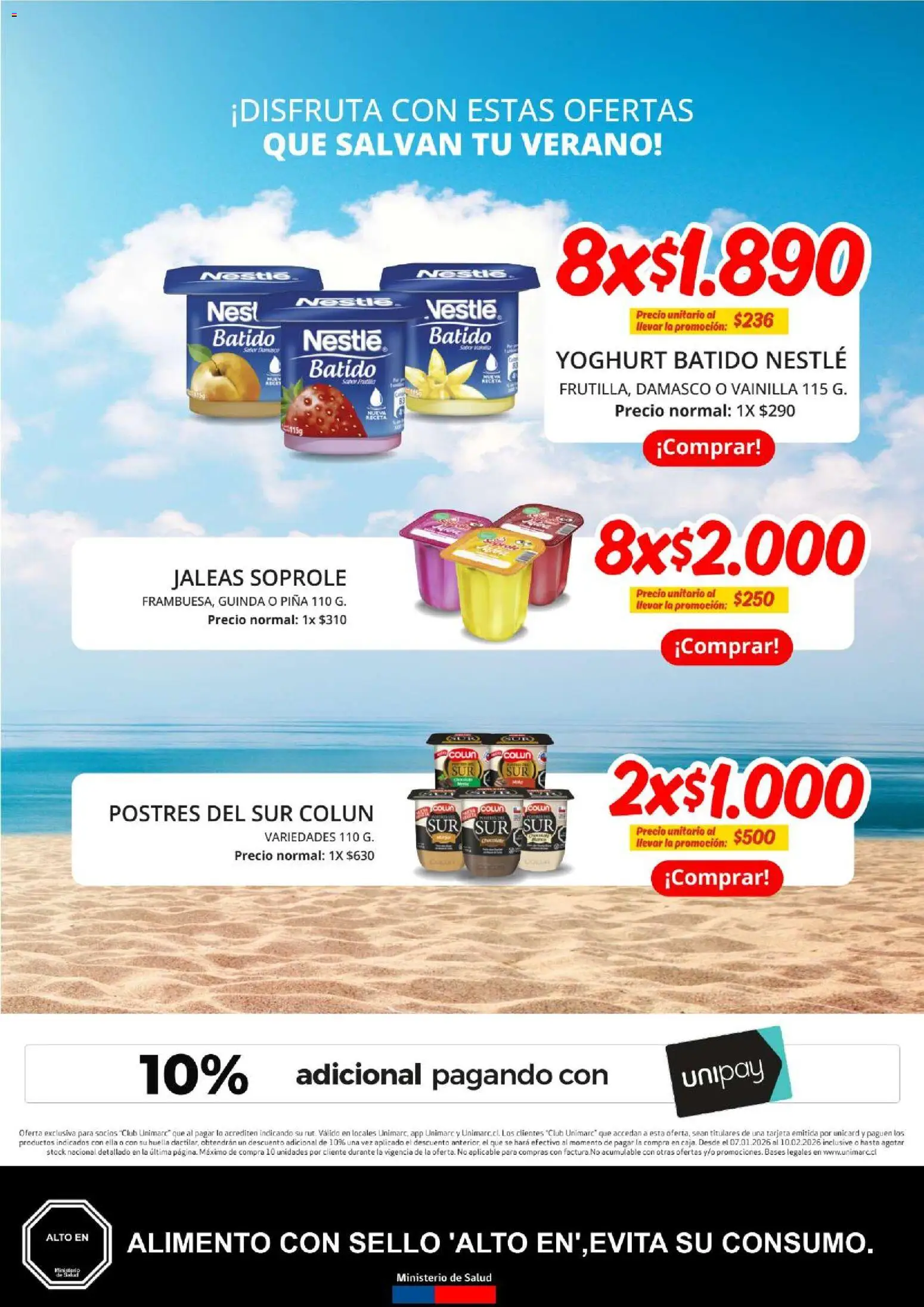 Black Friday Unimarc │ válido desde el 08.01.2026 | Página: 2 | Productos: Piña