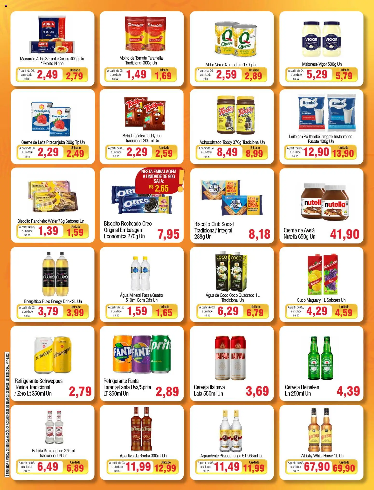 Spani Atacadista Folheto - válido de 20.01.2026 | Página: 3 | Produtos: Maionese vigor, Cerveja Heineken, Água mineral, Leite em pó