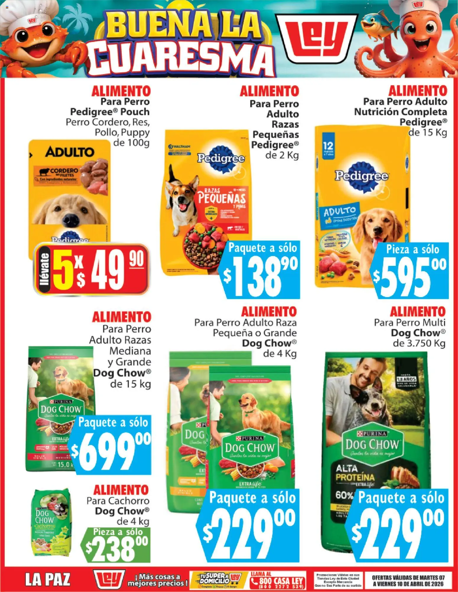 Nuevas ofertas de Casa Ley válidas en toda la República Mexicana desde el 07.04.2026. ¡Encuentra las mejores ofertas en Casa Ley folleto Buena la Cuaresma! | Página: 12