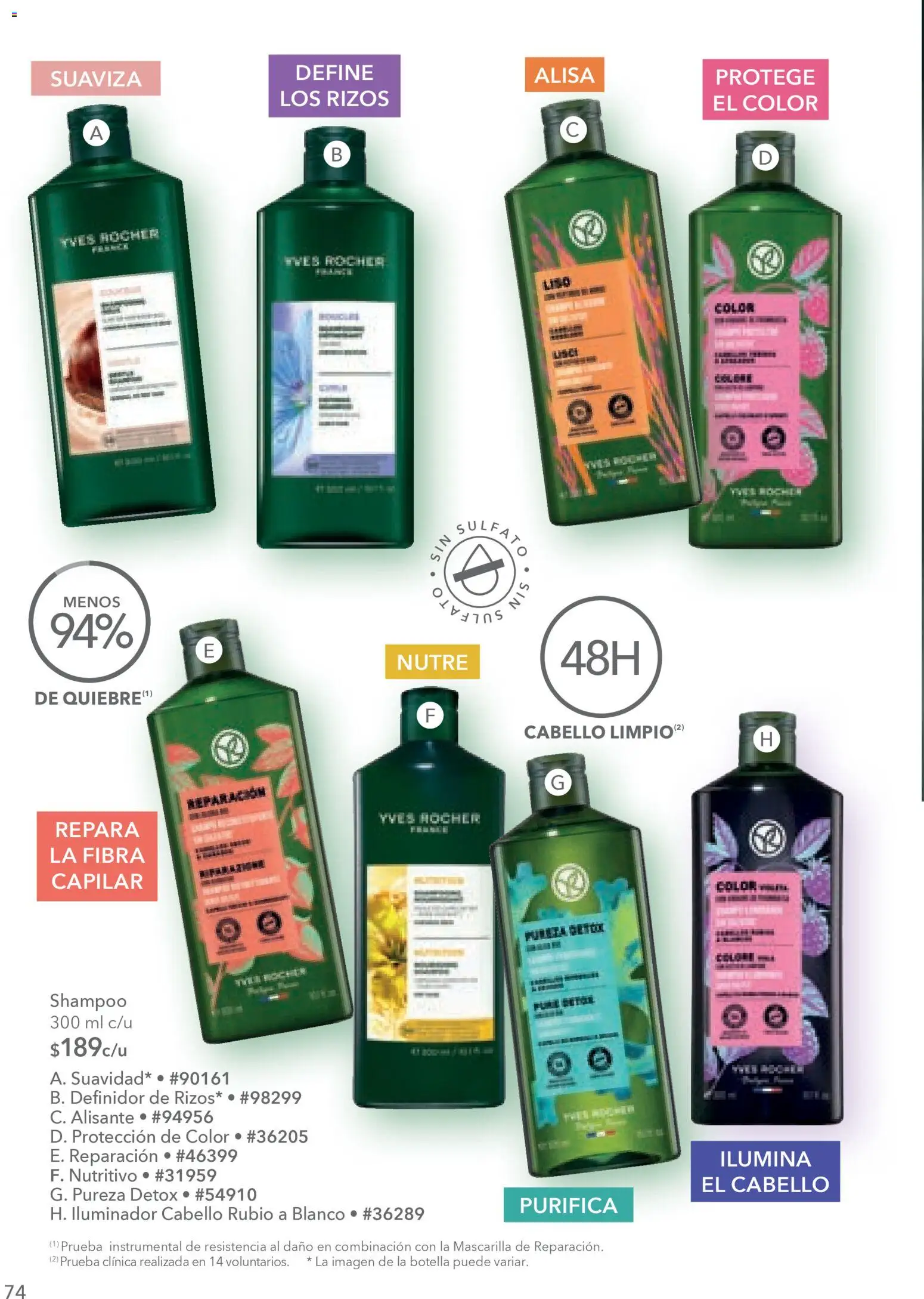 Nuevas ofertas de Yves Rocher válidas en toda la República Mexicana desde el 10.02.2026. ¡Encuentra las mejores ofertas en Yves Rocher campaña 3 2026! | Página: 72 | Productos: Iluminador, Botella, Mascarilla