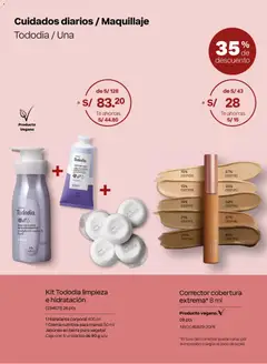 Vista previa de folleto Natura - Ciclo 2 de la Natura válido desde 13.01.2026 | Página: 46 | Productos: Crema para el cuerpo, Caja, Crema, Corrector