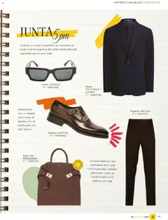 Vista previa de Palacio De Hierro - Catálogo, nuevo folleto de la tienda, válido en México a partir del 01.10.2025 | Página: 73 | Productos: Camisa, Bolso, Hebilla