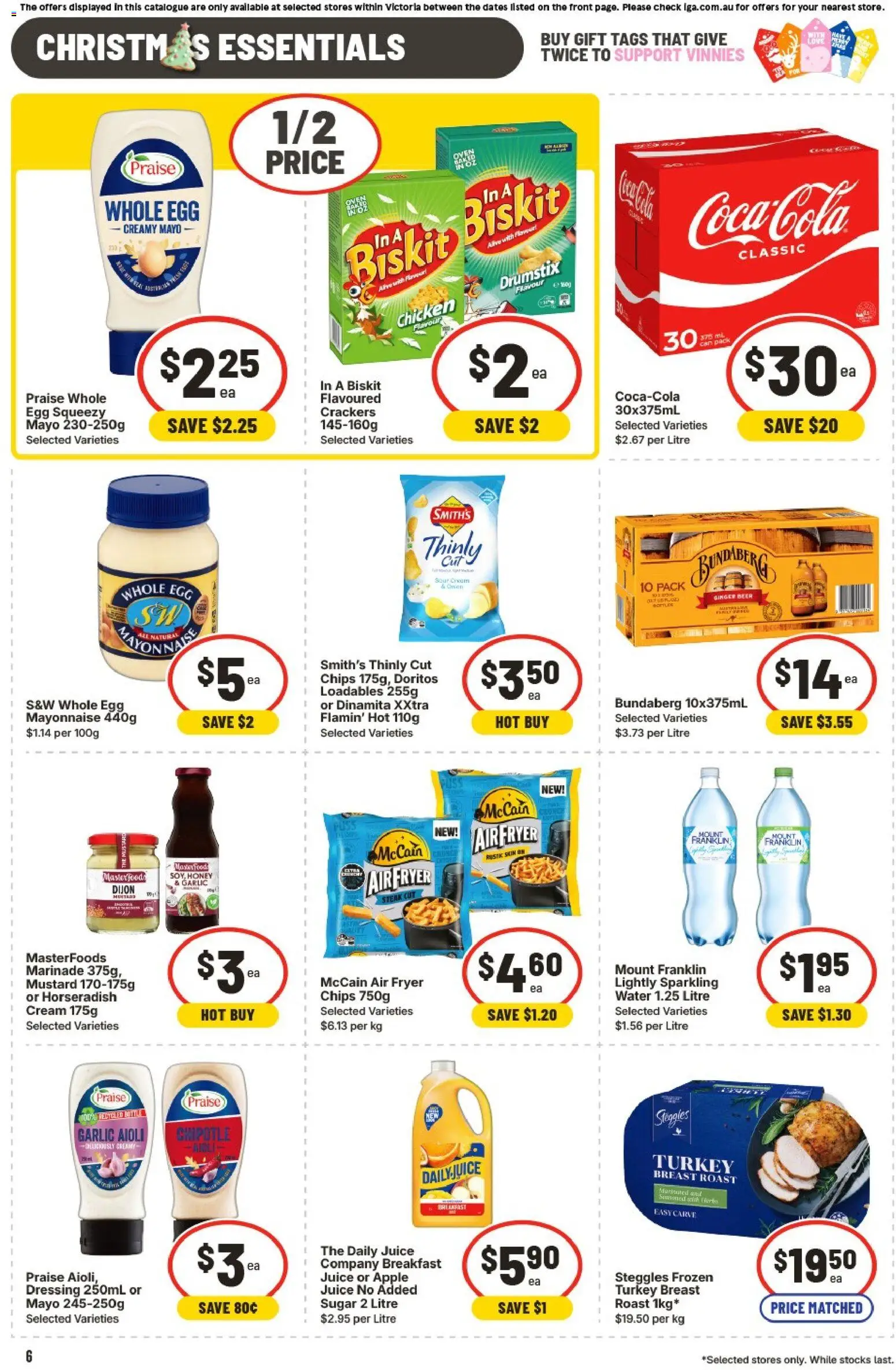 IGA catalogue - valid from 19.11.2025 | Page: 7 | Products: Chicken, Mustard, Mayonnaise, Garlic