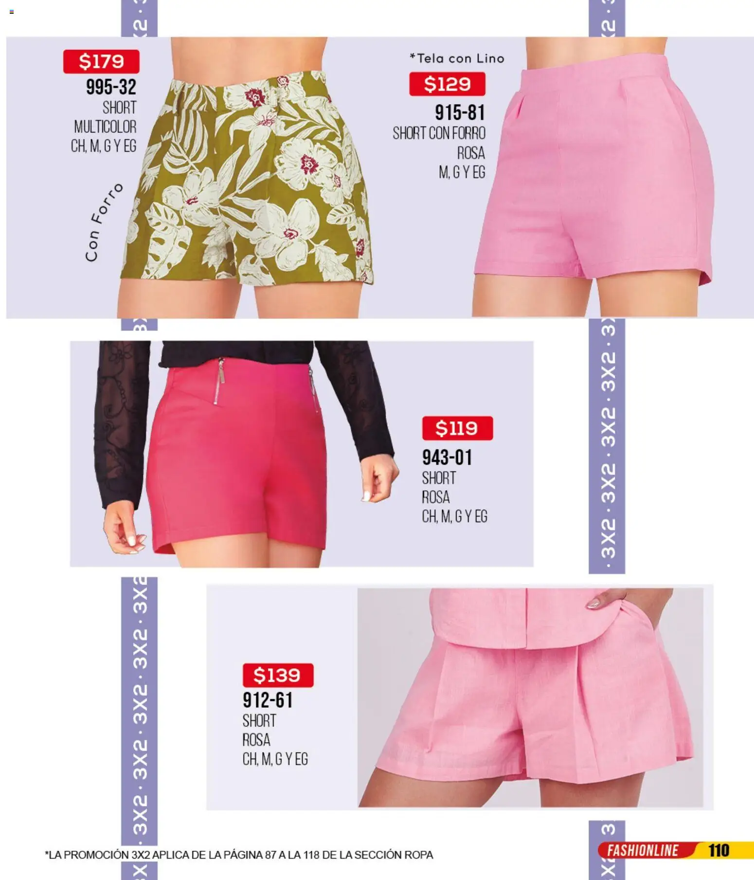 Nuevas ofertas de Cklass válidas en toda la República Mexicana desde el 18.03.2026. ¡Encuentra las mejores ofertas en Cklass catálogo Liquidación total calzado! | Página: 356 | Productos: Ropa, Short