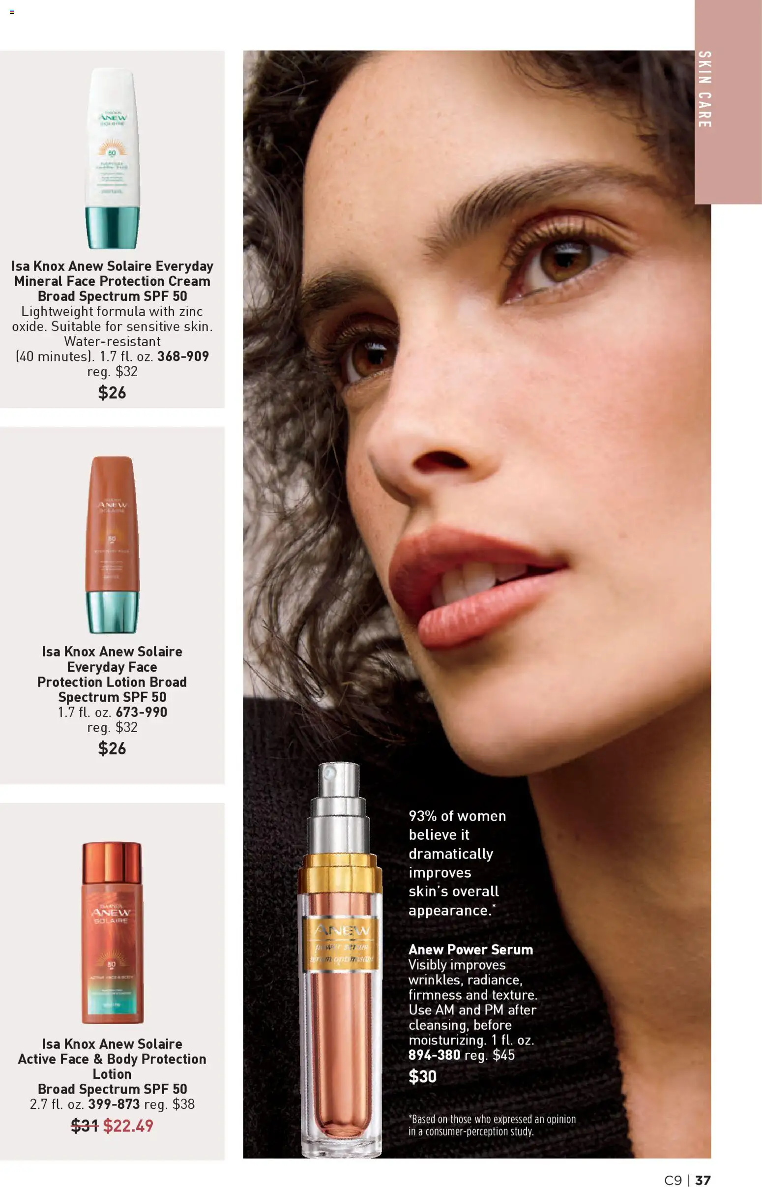 Avon Brochure - valid from 22.04.2026 | Page: 37 | Products: Zinc, Cream