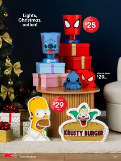 Preview of Kmart Unleash Christmas All together - valid from 09.10.2025 | Page: 24 | Products: Lamp, Light