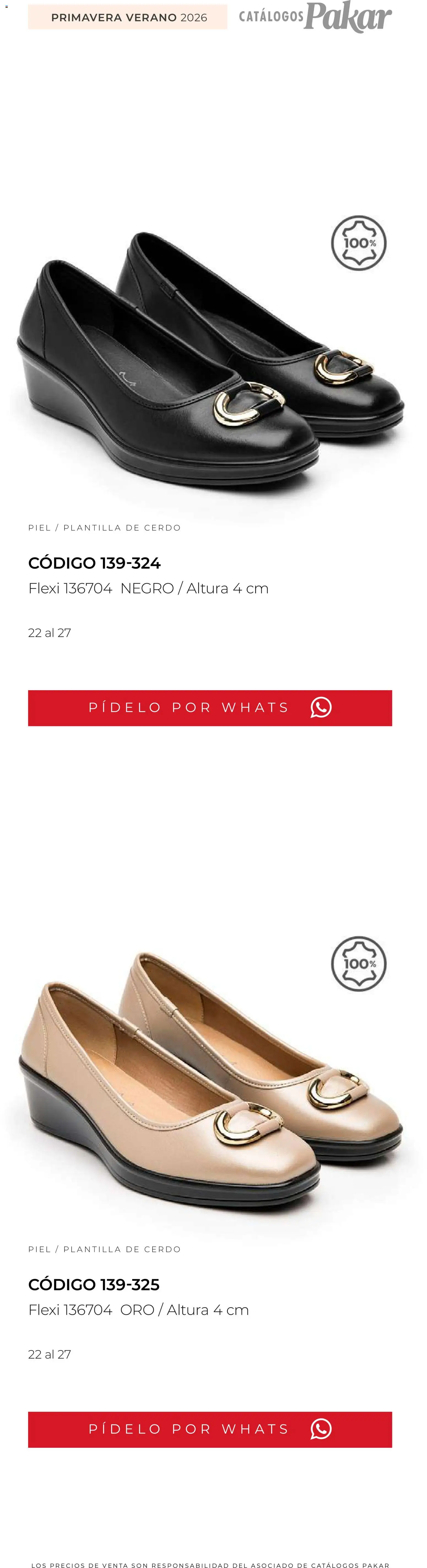 Nuevas ofertas de SC Pakar válidas en toda la República Mexicana desde el 04.03.2026. ¡Encuentra las mejores ofertas en SC Pakar catálogo Flexi PV26! | Página: 66 | Productos: Cerdo