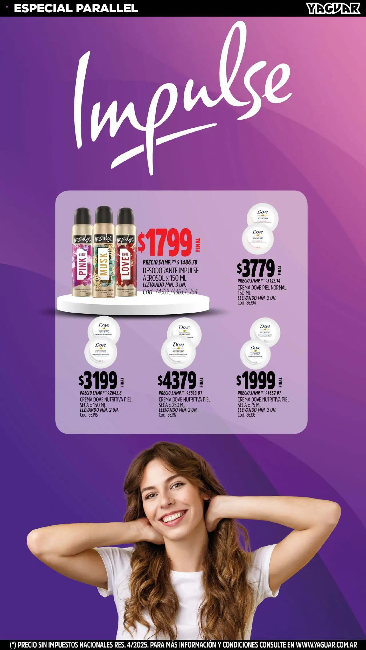 Yaguar catálogo │ válido desde el 15.09.2025 | Página: 23 | Productos: Desodorante, Crema