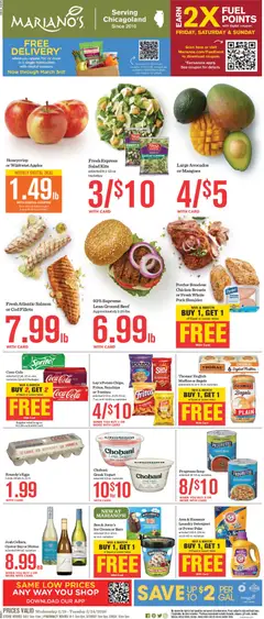 Preview of Mariano's weekly ads valid from 18.02.2026