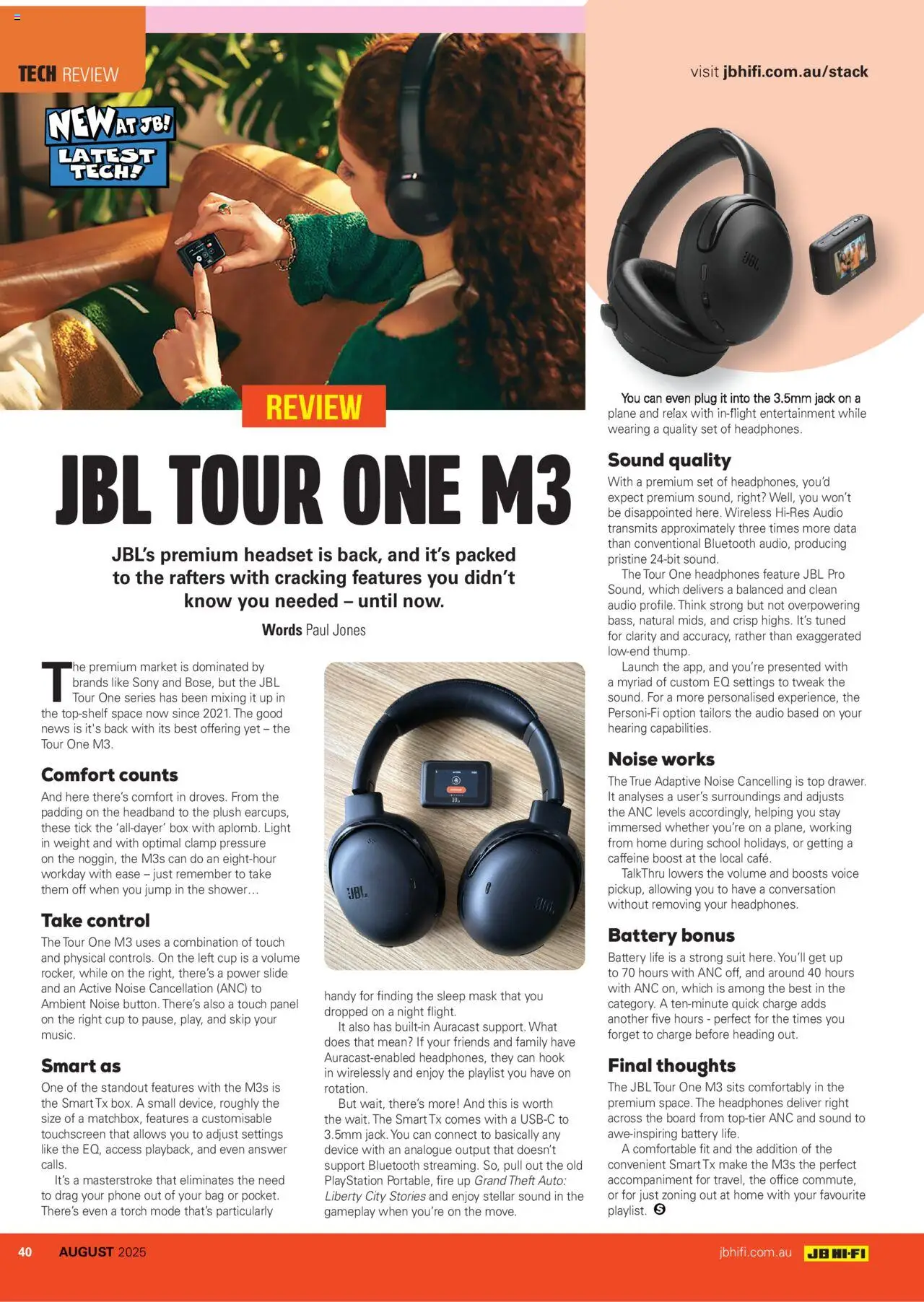 JB Hi-Fi catalogue - valid from 01.08.2025 | Page: 42 | Products: Light, Mask, Suit, Audio