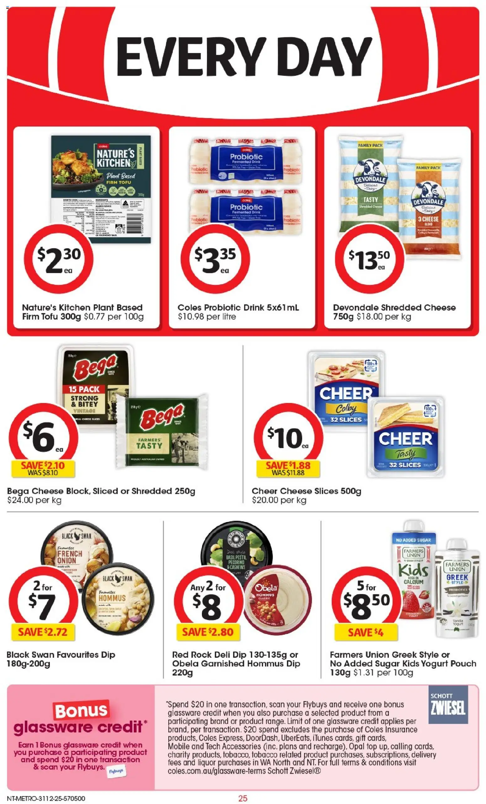 Coles catalogue - valid from 31.12.2025 | Page: 26 | Products: Cheese, Opal, Sugar, Accessories