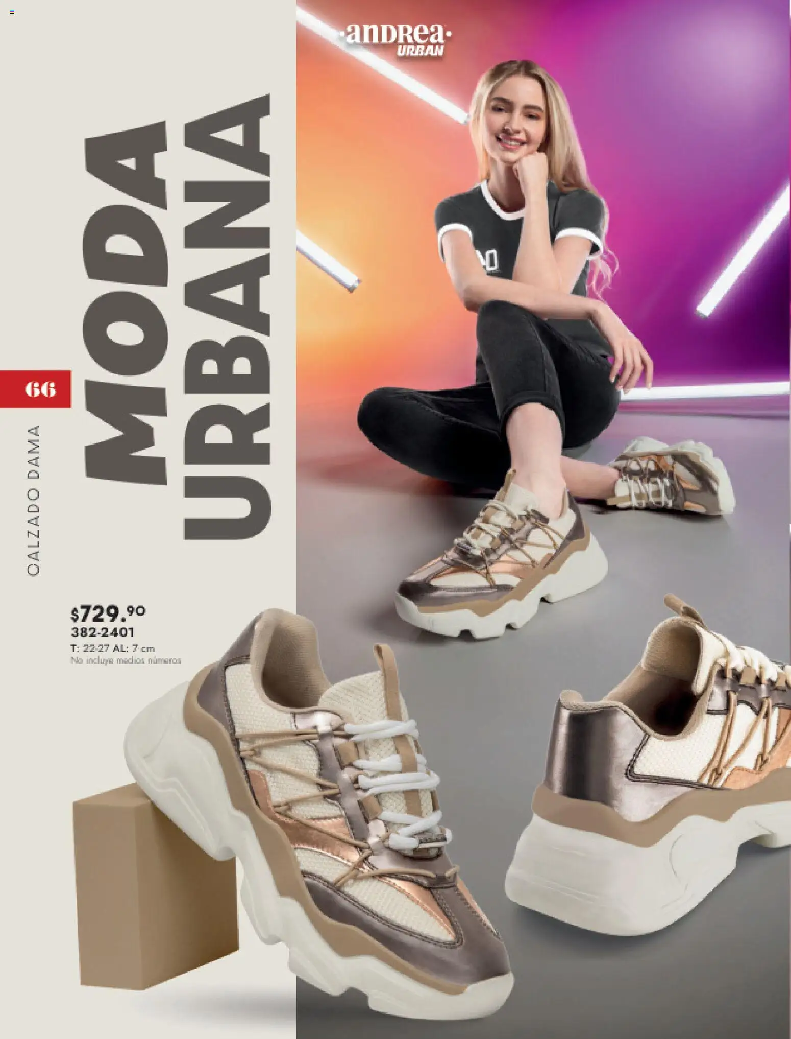 Nuevas ofertas de Andrea válidas en toda la República Mexicana desde el 16.11.2025. ¡Encuentra las mejores ofertas en Andrea catálogo Moda Joven! | Página: 66