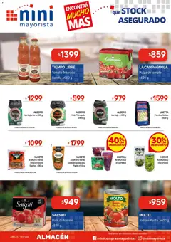 Vista previa NINI Mayorista ofertas válido desde el 20.04.2026 | Página: 25 | Productos: Lentejas, Maiz, Tomate, Pure de Tomate