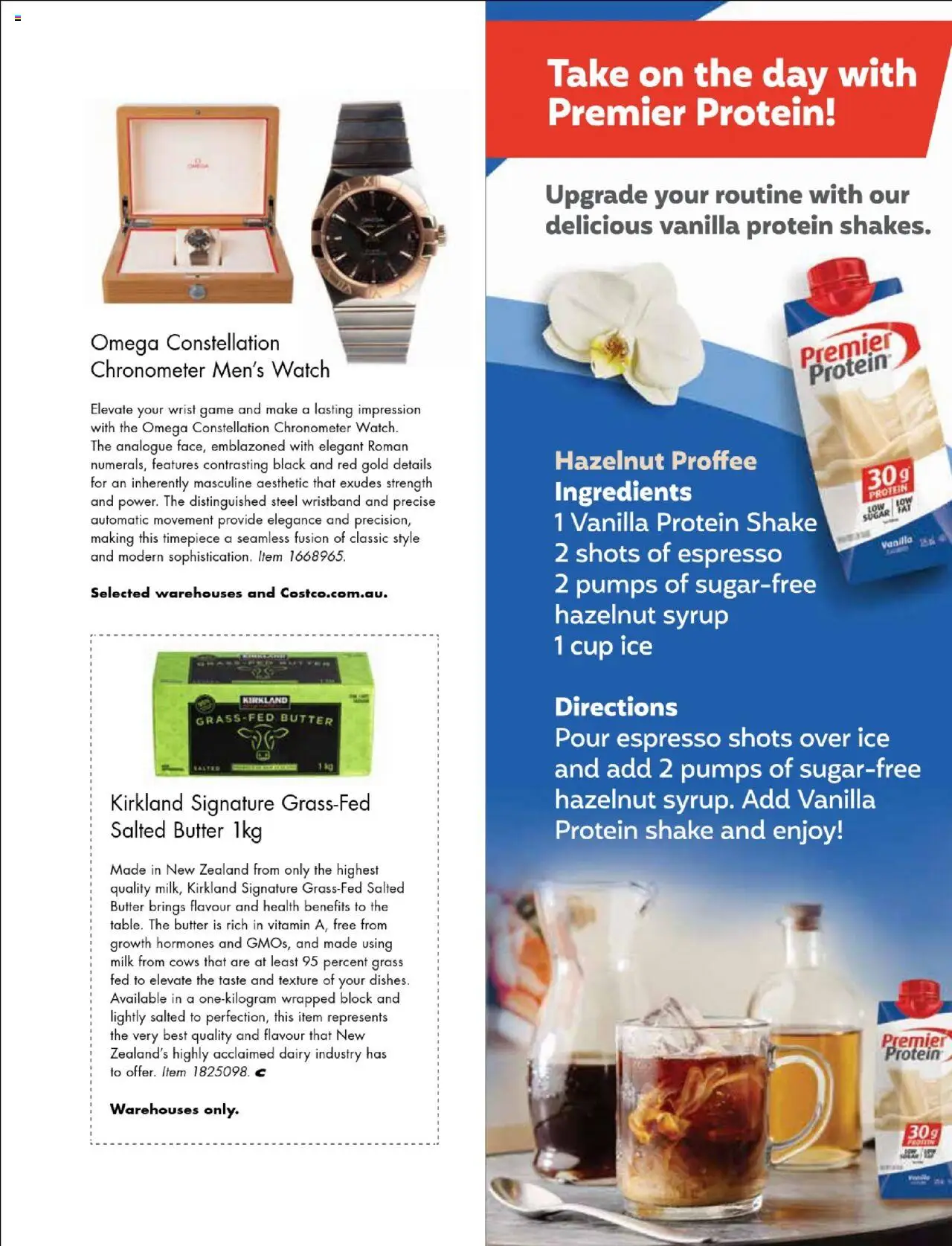 Costco catalogue - valid from 01.05.2025 | Page: 65 | Products: Dairy, Butter, Pumps, Watch