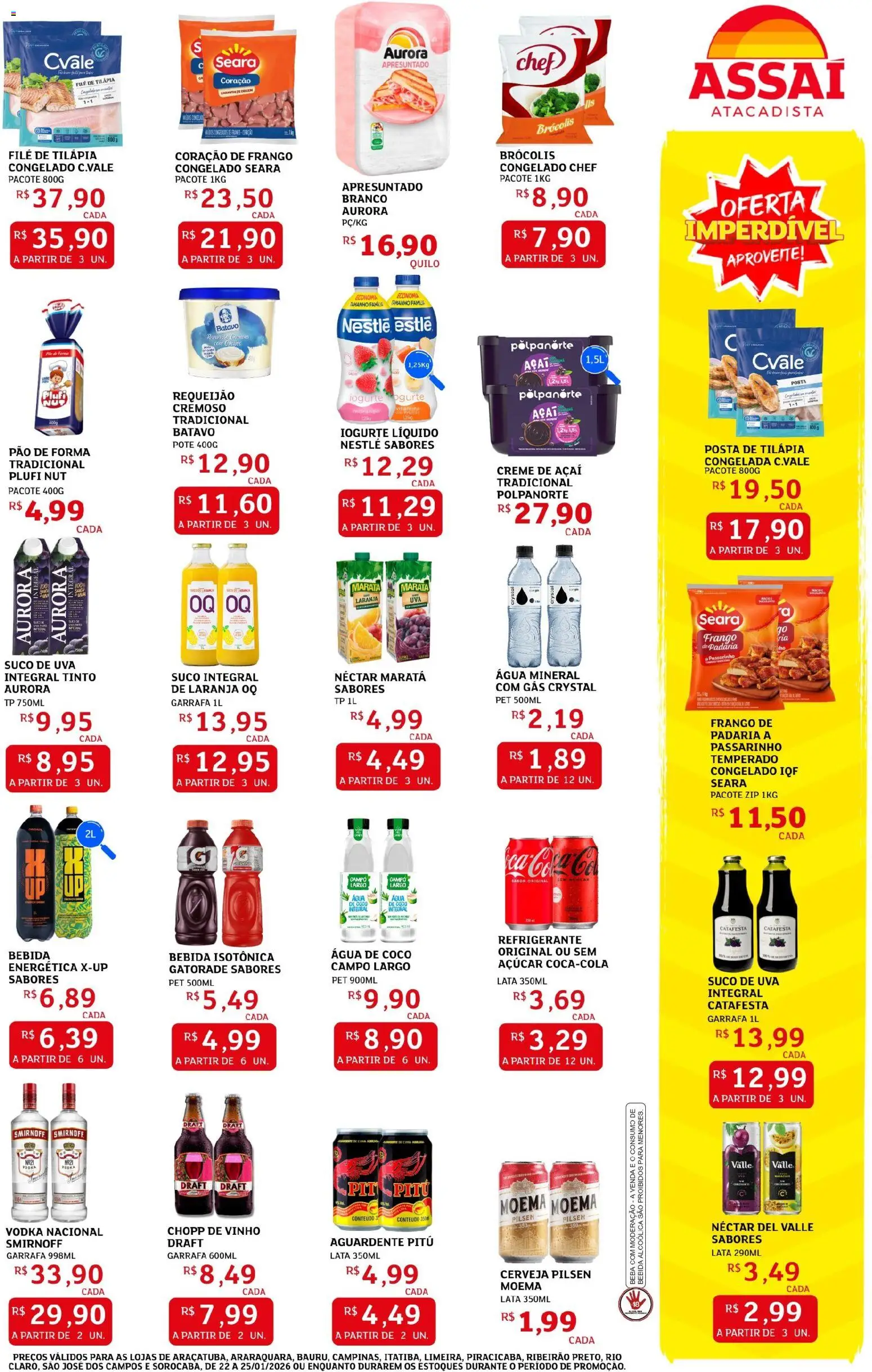 Assaí Atacadista Folheto - válido de 22.01.2026 | Página: 3