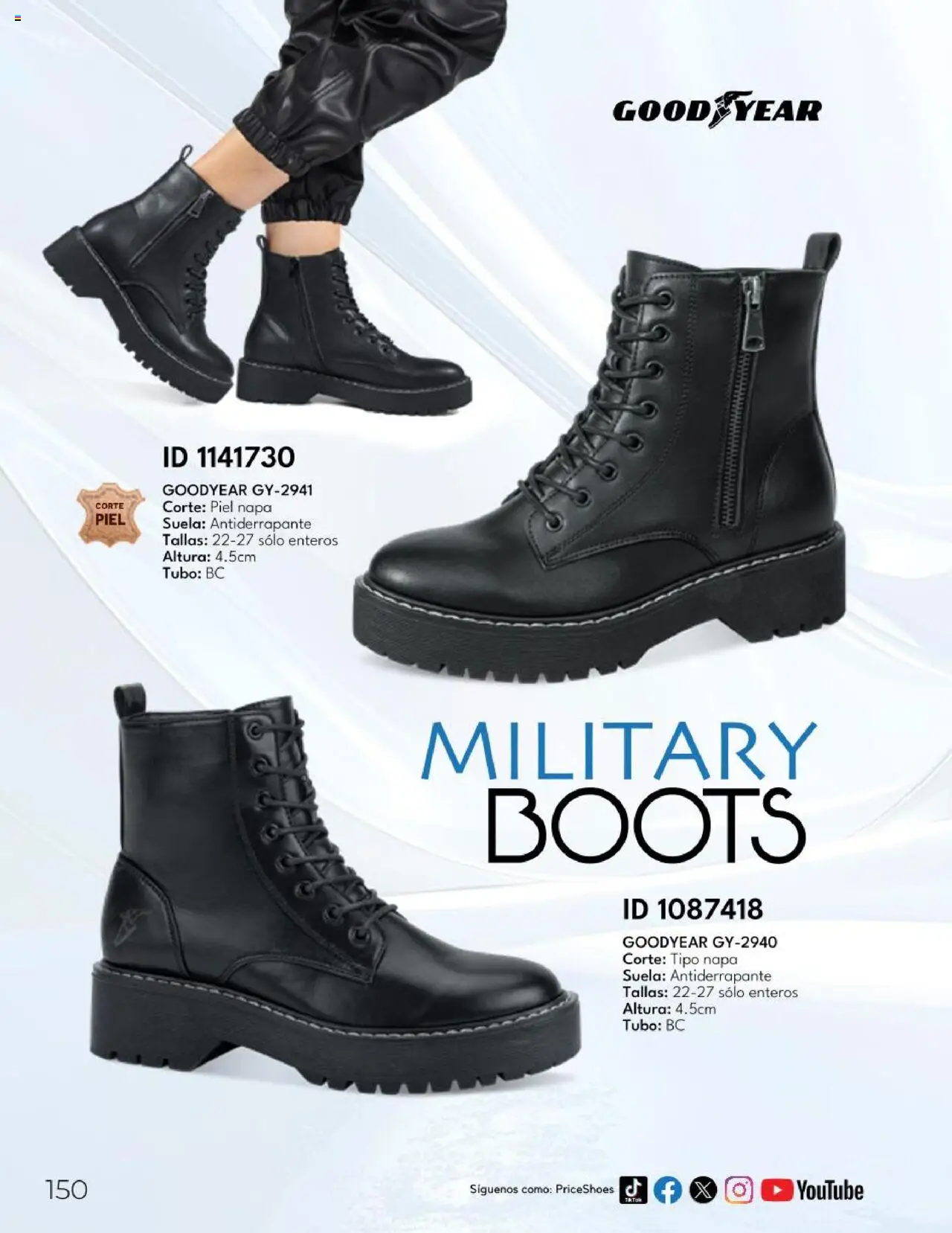 Nuevas ofertas de Price Shoes válidas en toda la República Mexicana desde el 26.06.2025. ¡Encuentra las mejores ofertas en Price Shoes catálogo Botas ! | Página: 150