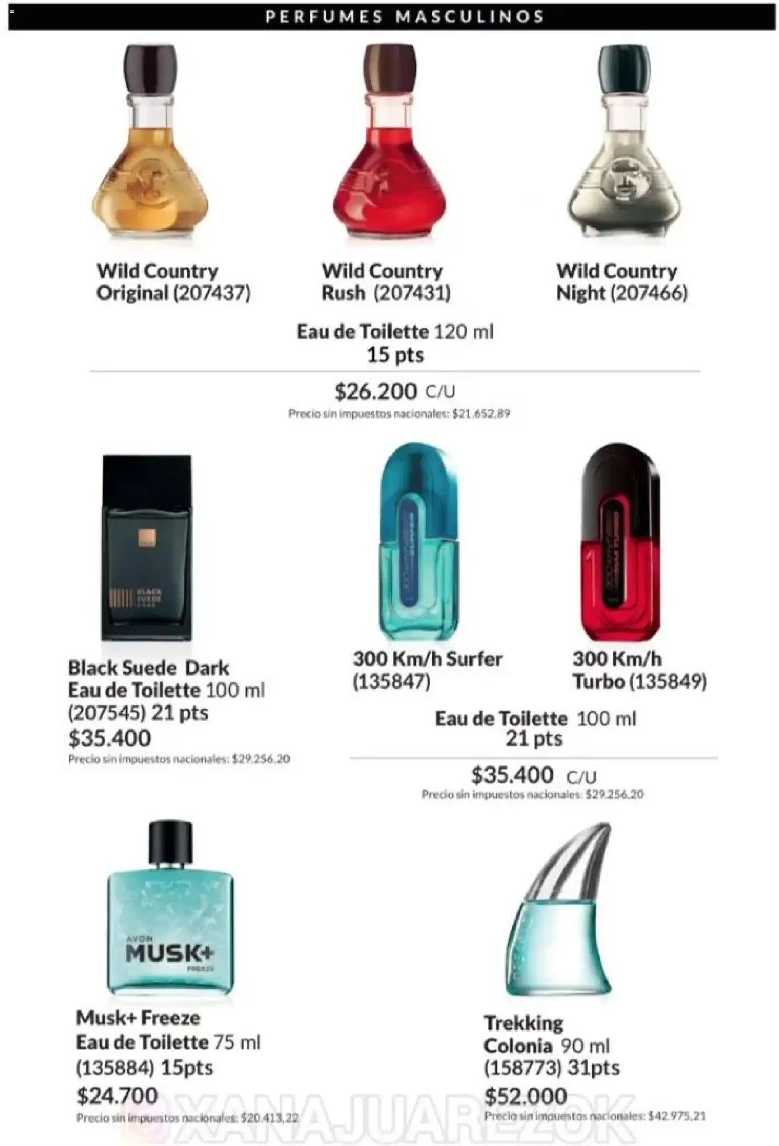 Catálogo AVON Campaña 1/2026 │ válido desde el 01.01.2026 | Página: 98 | Productos: Eau de toilette