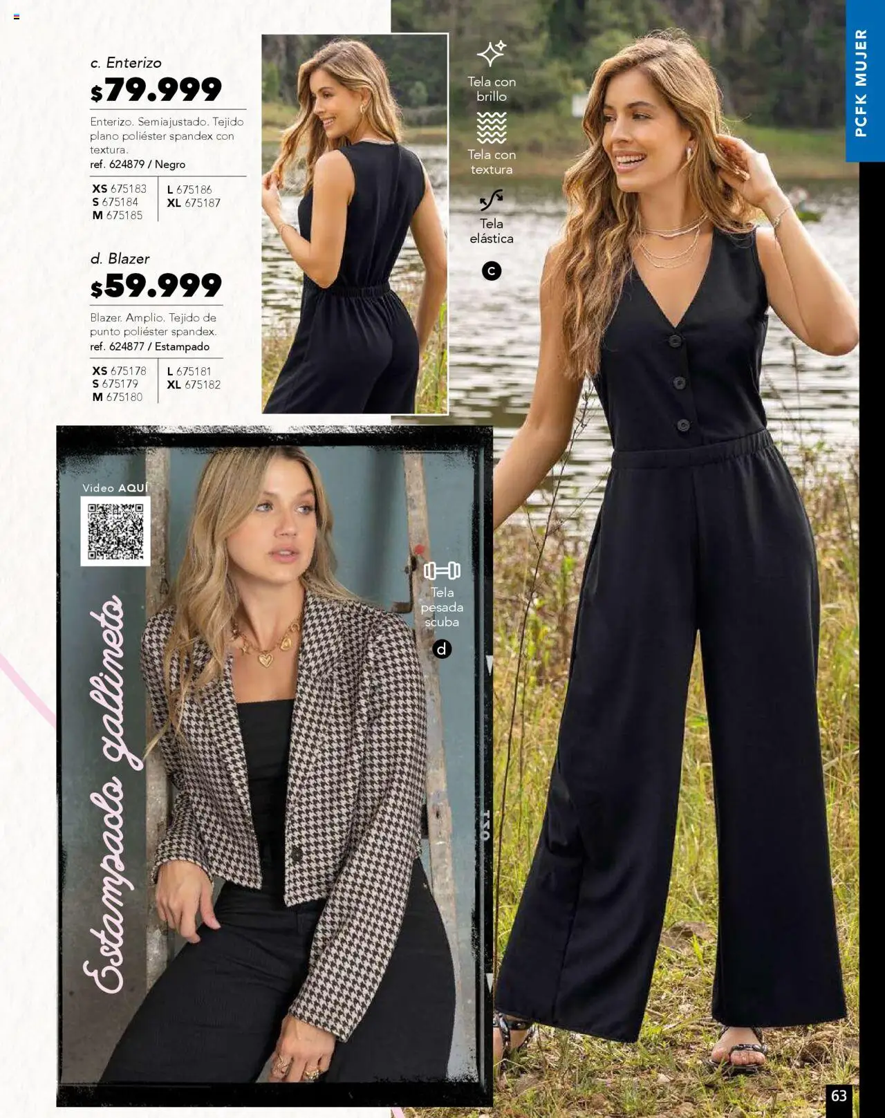Pacifika revista - valida desde el 01.08.2025 | Página: 76 | Productos: Video, Blazer, Brillo, Enterizo
