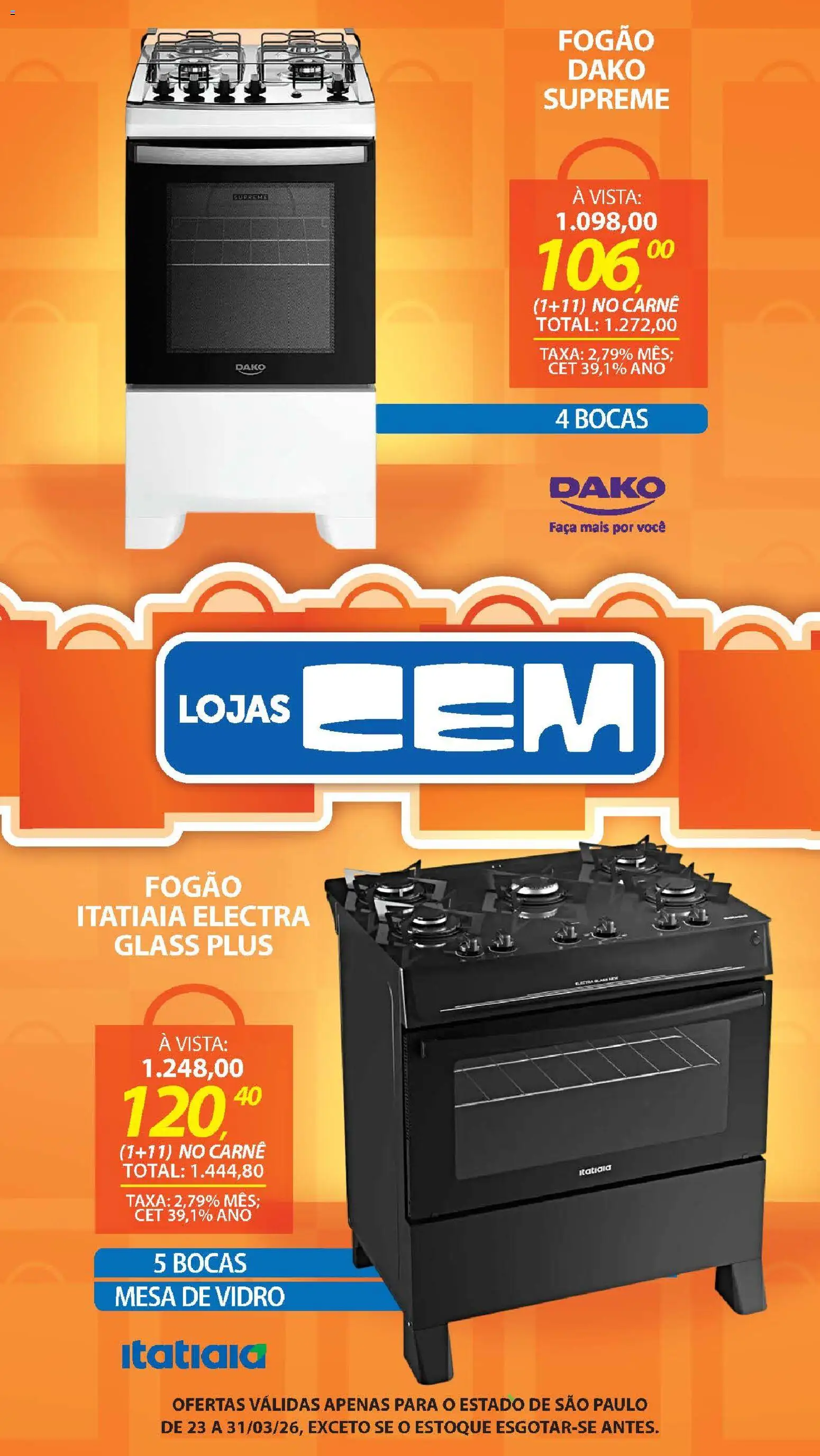 Lojas Cem Folheto - válido de 23.03.2026 | Página: 42