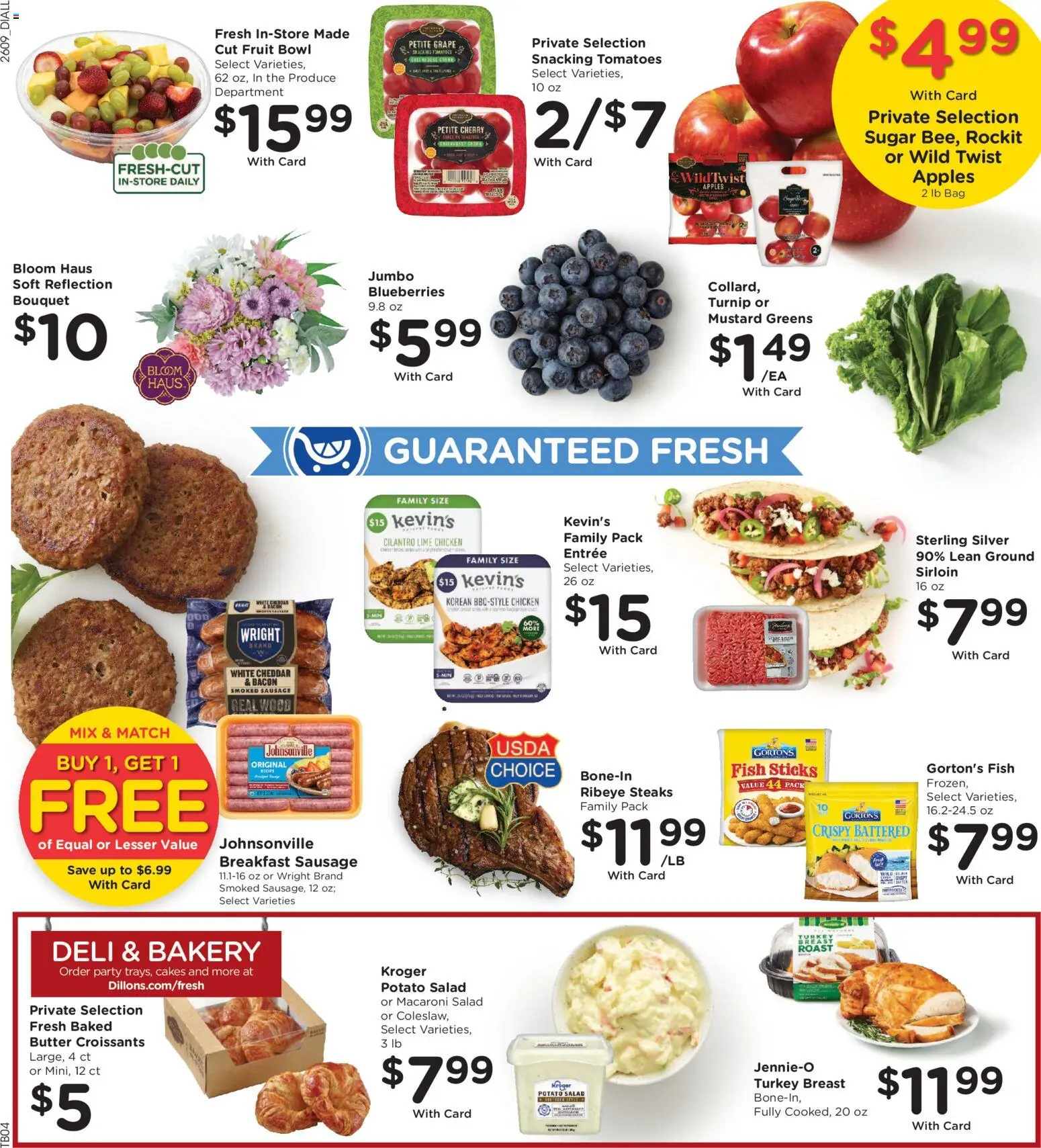 Dillons Weekly Ad - valid from 01.04.2026 | Page: 12 | Products: Butter, Tomatoes, Fish, Salad