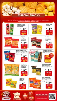 Semar Supermercado - Ofertas Especial Snacks - Pré-Visualização do folheto da loja Semar Supermercado, válido de 27.09.2025