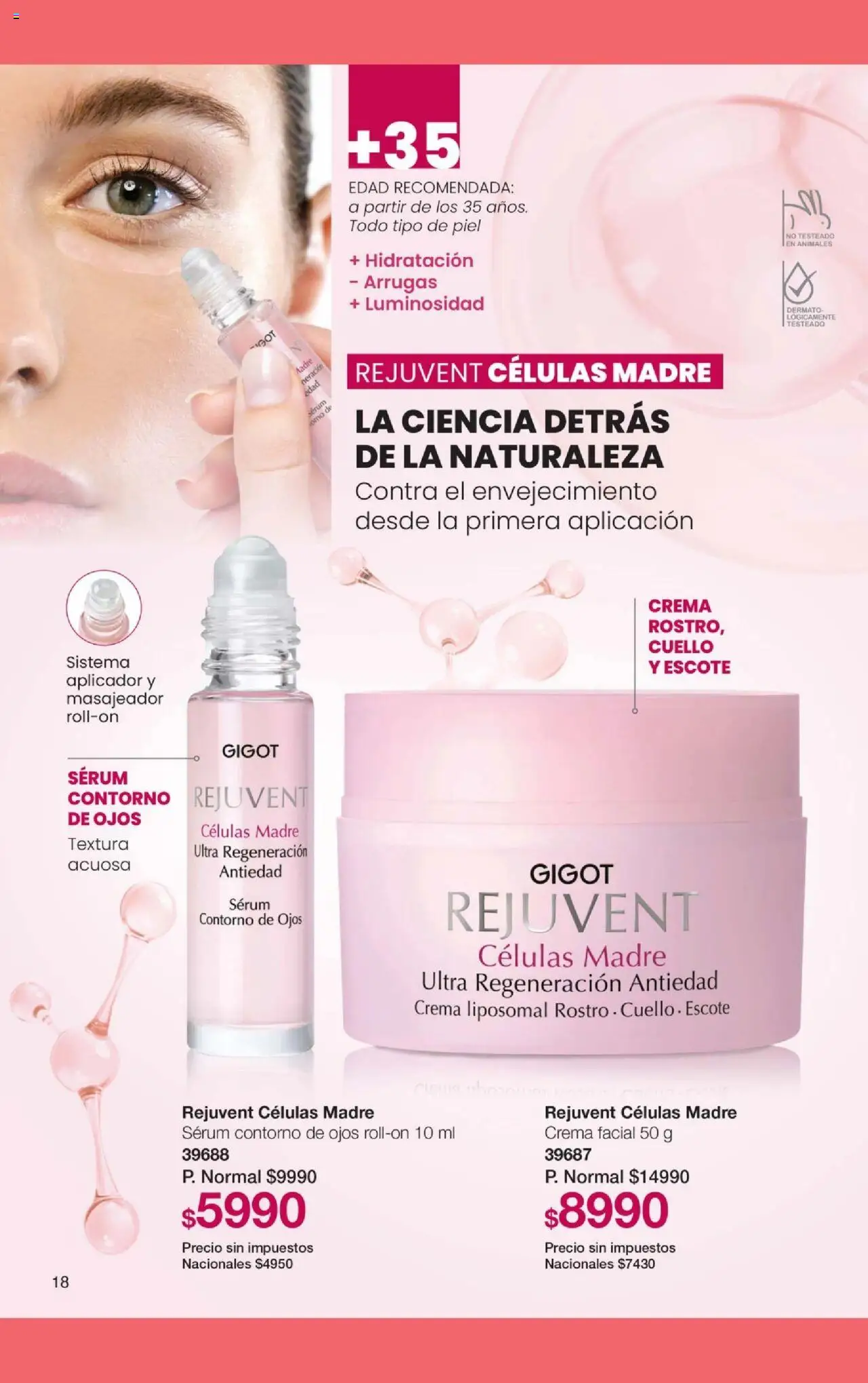 Gigot catálogo │ válido desde el 01.10.2025 | Página: 24 | Productos: Contorno de ojos, Serum, Contorno, Crema