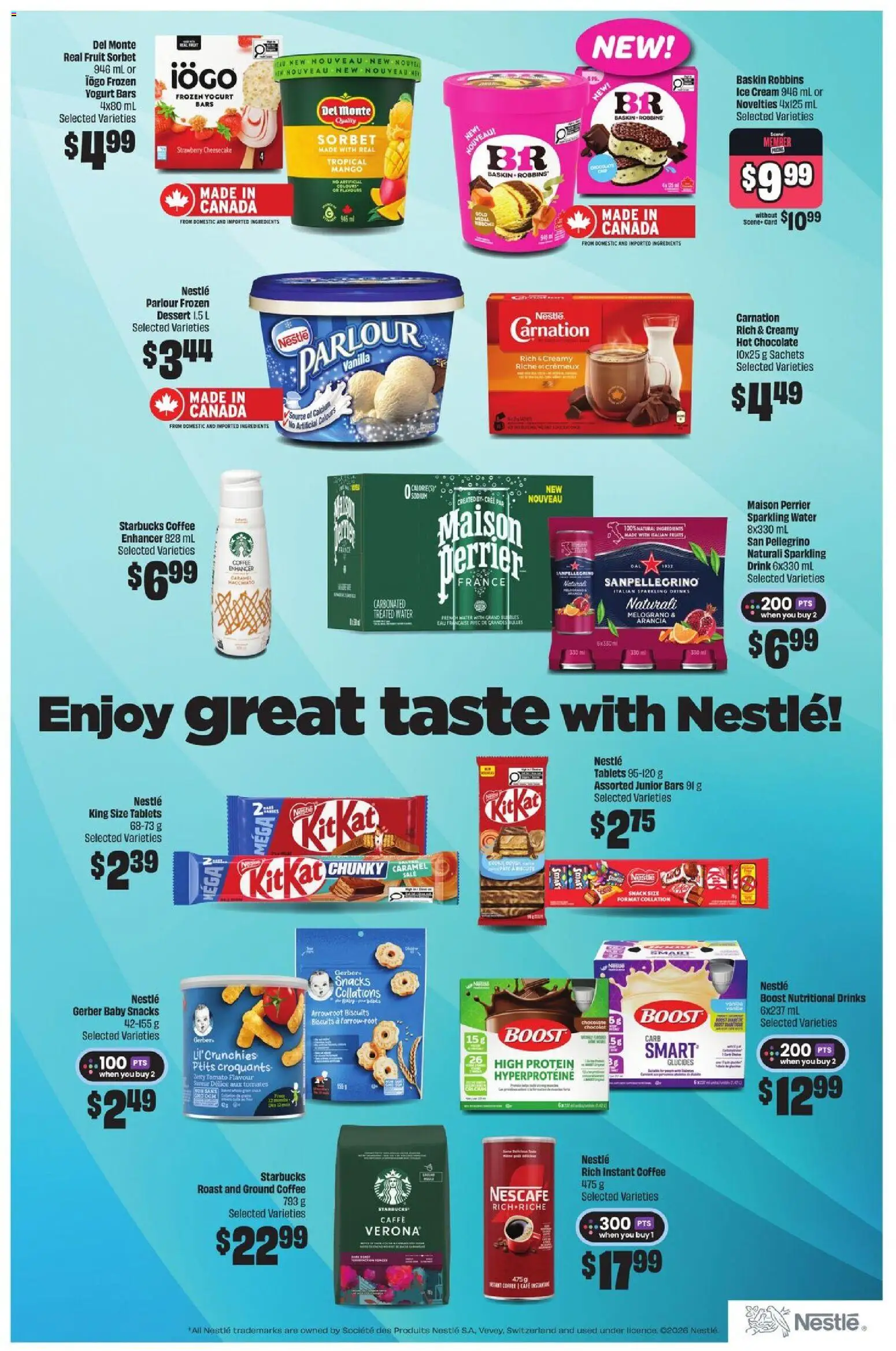FreshCo flyer valid from 05.03.2026 | Page: 6 | Products: Cream, Ice cream, Yogurt, Coffee