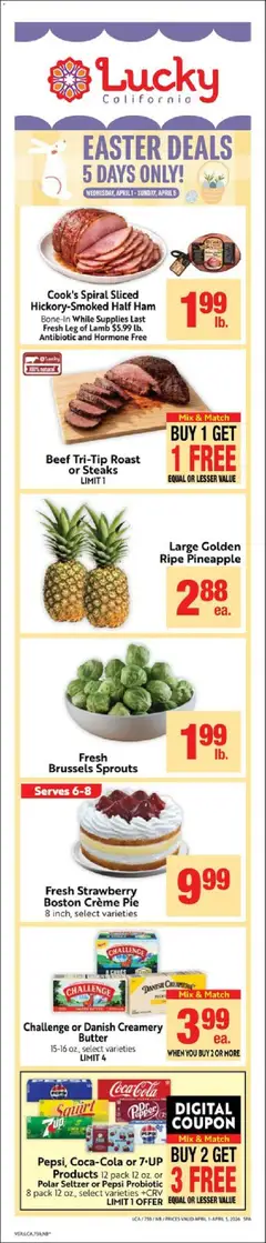 Preview of Lucky Supermarkets weekly ads valid from 01.04.2026 | Page: 5